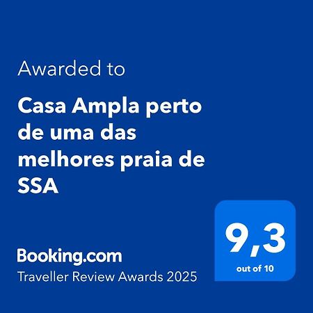 Casa Ampla Perto De Uma Das Melhores Praia De Ssa Салвадор Екстериор снимка
