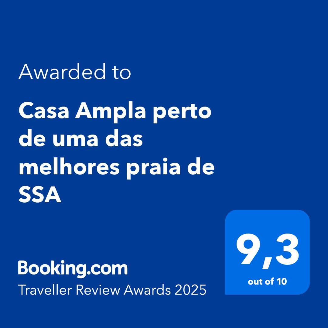 Casa Ampla Perto De Uma Das Melhores Praia De Ssa Салвадор Екстериор снимка